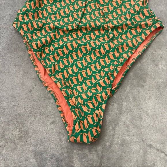 New! Montce Lucy underwire Sleeveless One-Piece Geo 27767 - Picture 10 of 14